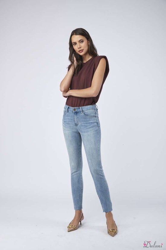 Broek Toxik3 middelhoge taille slim fit jeans