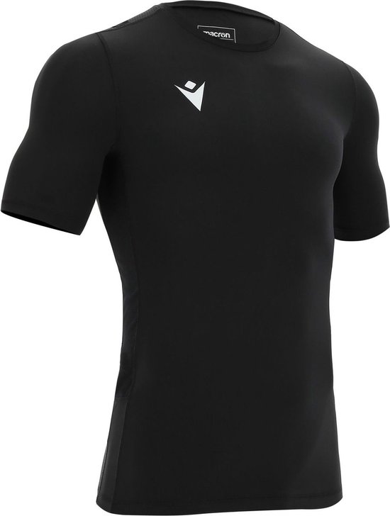 Macron Ellis Tech Underwear Referee Shirt Heren - Zwart | Maat: