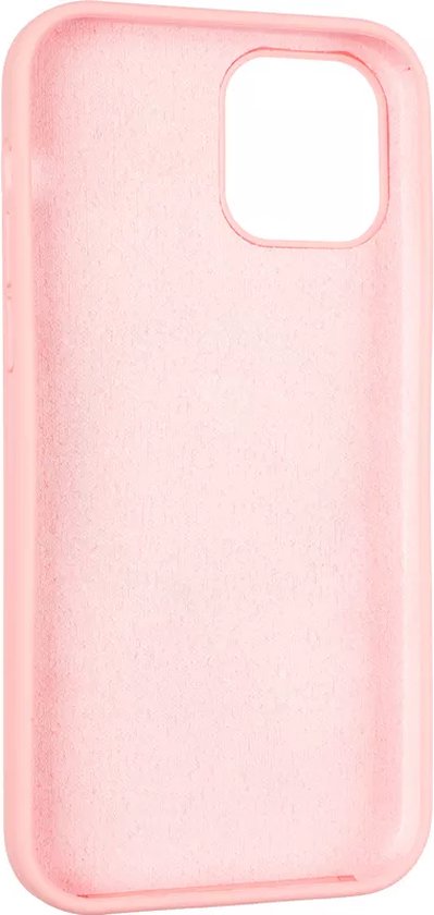 Premium Liquid Case Geschikt voor Apple iPhone 11 Pro Max met Camera Shield Geschikt voor MagSafe - FuturiQ - Lichtroze