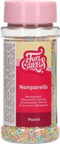 FunCakes Suikerdecoratie - Musketzaad - Pastel - 80g - Eetbare Taartdecoratie