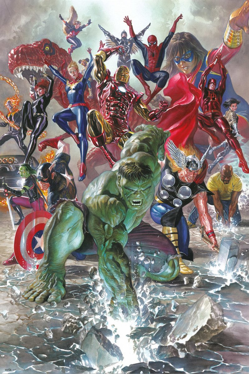 Grupo Erik Poster Marvel - Los Vengadores Marvel - Legacy 61x91,5cm Divers