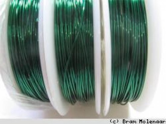 Wire Wire draad 0.3mm Groen - 30 Meter