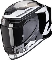 Scorpion Exo R1 Evo Air Blaze Black-White XL - Maat XL - Helm