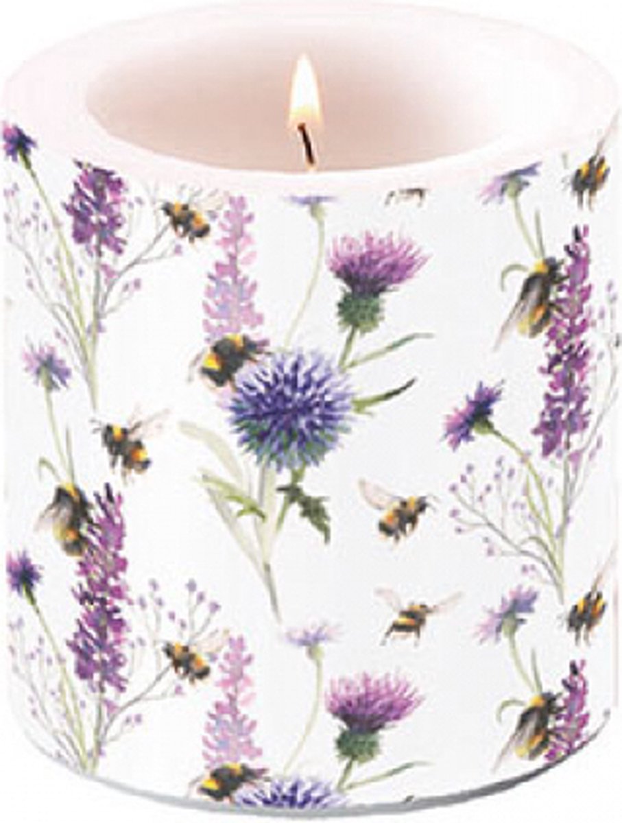 Ambiente Kaars Bumblebees in the meadow
