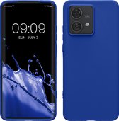 kwmobile telefoonhoesje geschikt voor Motorola Edge 40 Neo - Hoesje voor smartphone - Back cover in Baltisch blauw