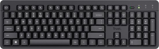 Trust Ody V2 - Draadloos toetsenbord - Stil - Multimedia Toetsen - Qwerty US
