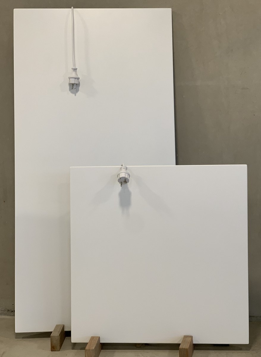 Infrarood Paneel BST72 – 60x120 cm – Energiezuinig Elektrisch Verwarmingspaneel voor Efficiënte en Comfortabele Ruimteverwarming – Ideaal voor Woonkamer, Slaapkamer & Kantoor - Room Wit 9010 – foto 2
