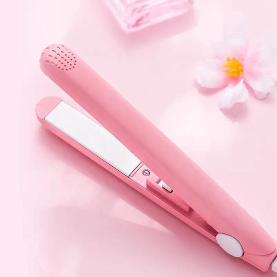 Sody Professionele Stijltang - Professionele Mini Stijltang - Roze