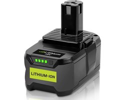 Accu 18V ter vervanging voor Ryobi elektrisch gereedschap 18V 5.0Ah Li-Ion
