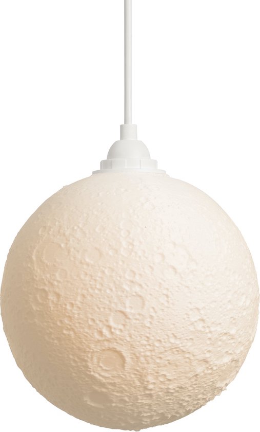 Allume ça | Lampe suspendue durable - 20 x 20 cm - Lampe pour Chambre de bébé - Lampe pour bureau - Lampe pour au-dessus d'un bar - Lampe suspendue Witte - Lampe en matériau durable - Imprimée en 3D