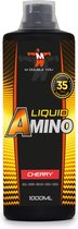 M Double You - Liquid Amino (Cherry - 1000 ml) - BCAA - Proteine - Eiwit - Vitamine B6 - Aminozuren - Vloeibaar