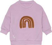 Lässig Kids Sweater GOTS Little Gang Rainbow lilac, 1-2 jaar, maat 86/92