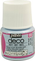 Verf lichtblauw - acryl mat - opaque - 45 ml - déco - Pébéo