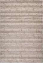 Lalee Palma | Modern Vloerkleed Laagpolig | Beige | Tapijt | Karpet | Nieuwe Collectie 2024 | Hoogwaardige Kwaliteit | 200x290 cm