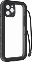 Geschikt voor Apple iPhone 11 Pro Hoes Waterdicht 2m, Integraal Schokbestendig Redpepper Zwart