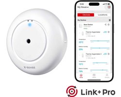 X-Sense SWS51 Slimme watermelder met WiFi - Werkt met app - Watersensor - Wateralarm - Waterlekkage detector - Waterdetector - Vochtmeter - Lekdetectie