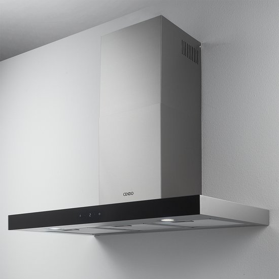 Afzuigkap RVS | 90 cm | Black Finish | KR5590EPDZ