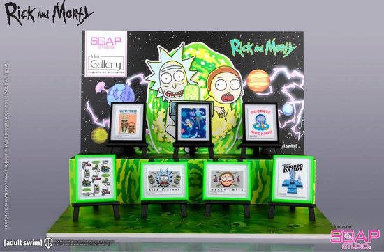 Rick and Morty: Mini Gallery Series - Magnetic Art Print (Price per Piece)