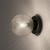 Lumidora Plafondlamp 74156 - Plafonniere - MANTUA - E14 - Zwart - Grijs - Bruin - Glas - ⌀ 15 cm