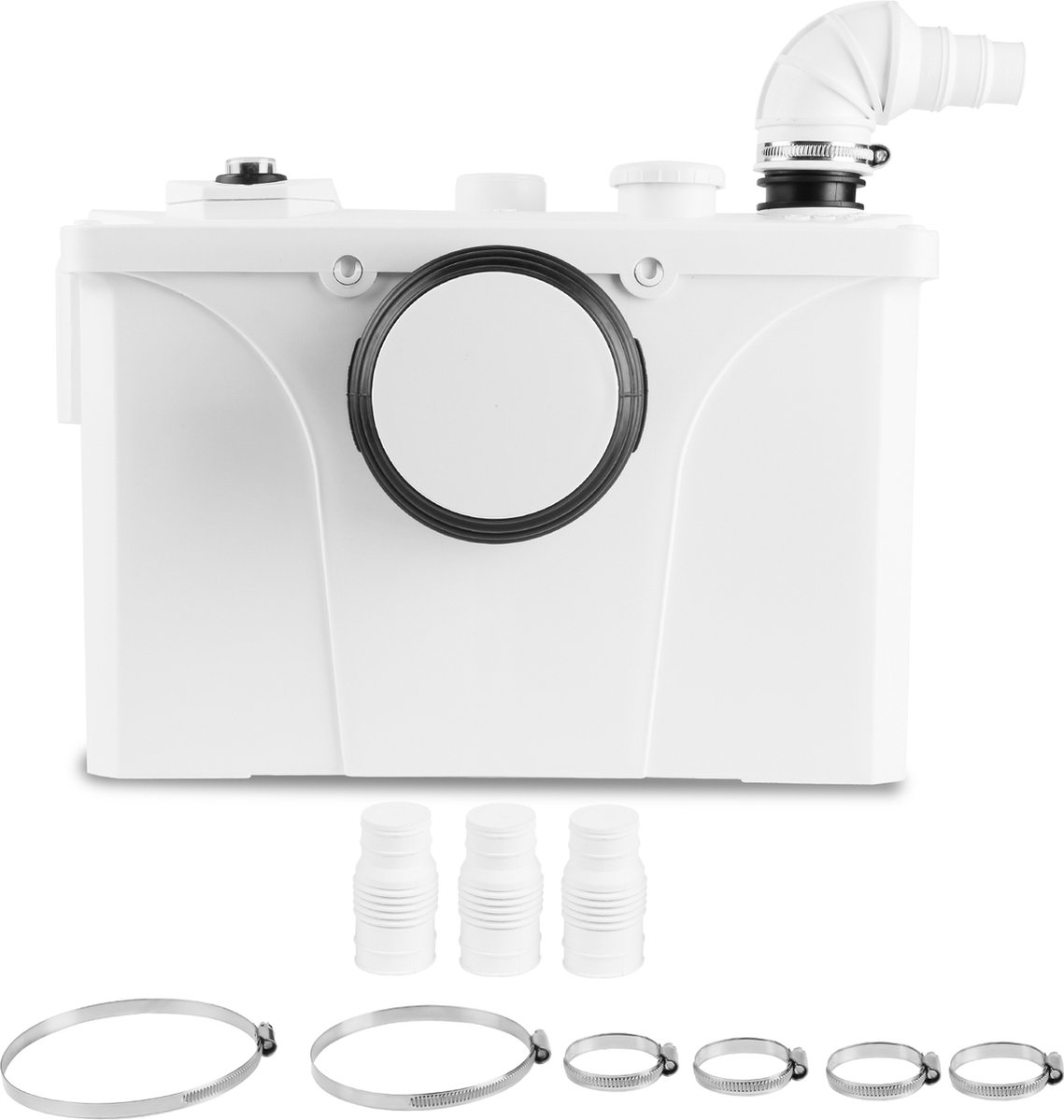 Hefsysteem 700W Hefinstallatie Afvalwaterpomp Vuilwaterpomp 190L/min 9m verticale pompafstand voor huishoudelijk gebruik WC, douche, wastafel