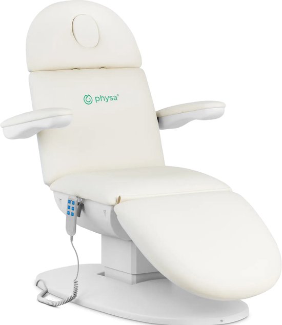 physa PHYSA FRANKFURT WHITE Saddle stool FRANKFURT WHITE Up to 150 kg Height 57-69 cm Synthetic leather 360 ° swivel Saddle chair