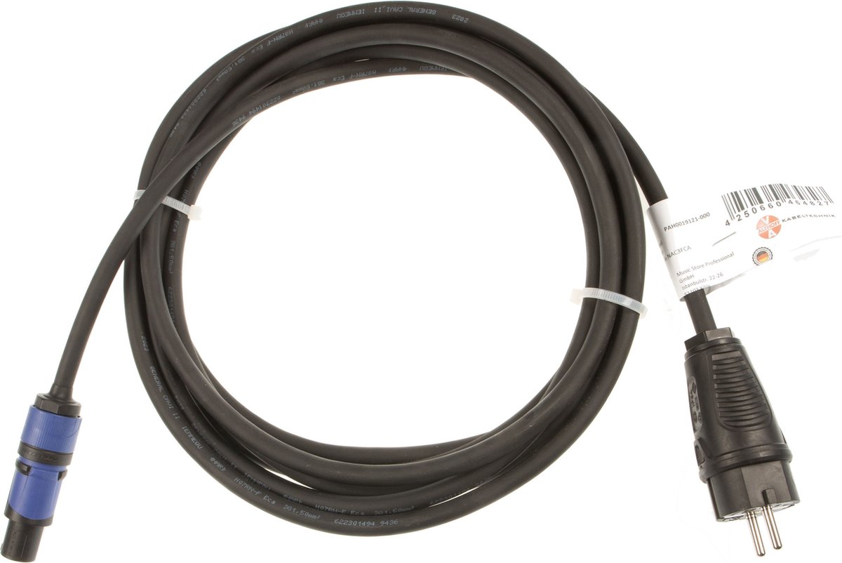 MUSIC STORE PowerTwist 5m - Kabel
