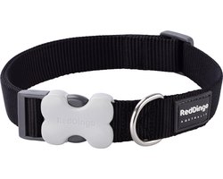 Animal Boulevard Dc-zz-bb-15 - Hals- En Leibanden - Hond - Rd Halsband Zwart-s 15mmx24-36cm - Maat: S