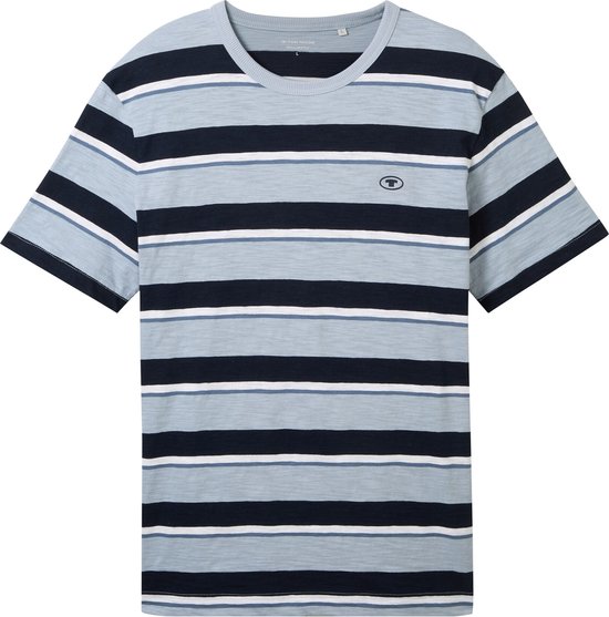 TOM TAILOR striped t-shirt Heren T-shirt - Maat XXXL