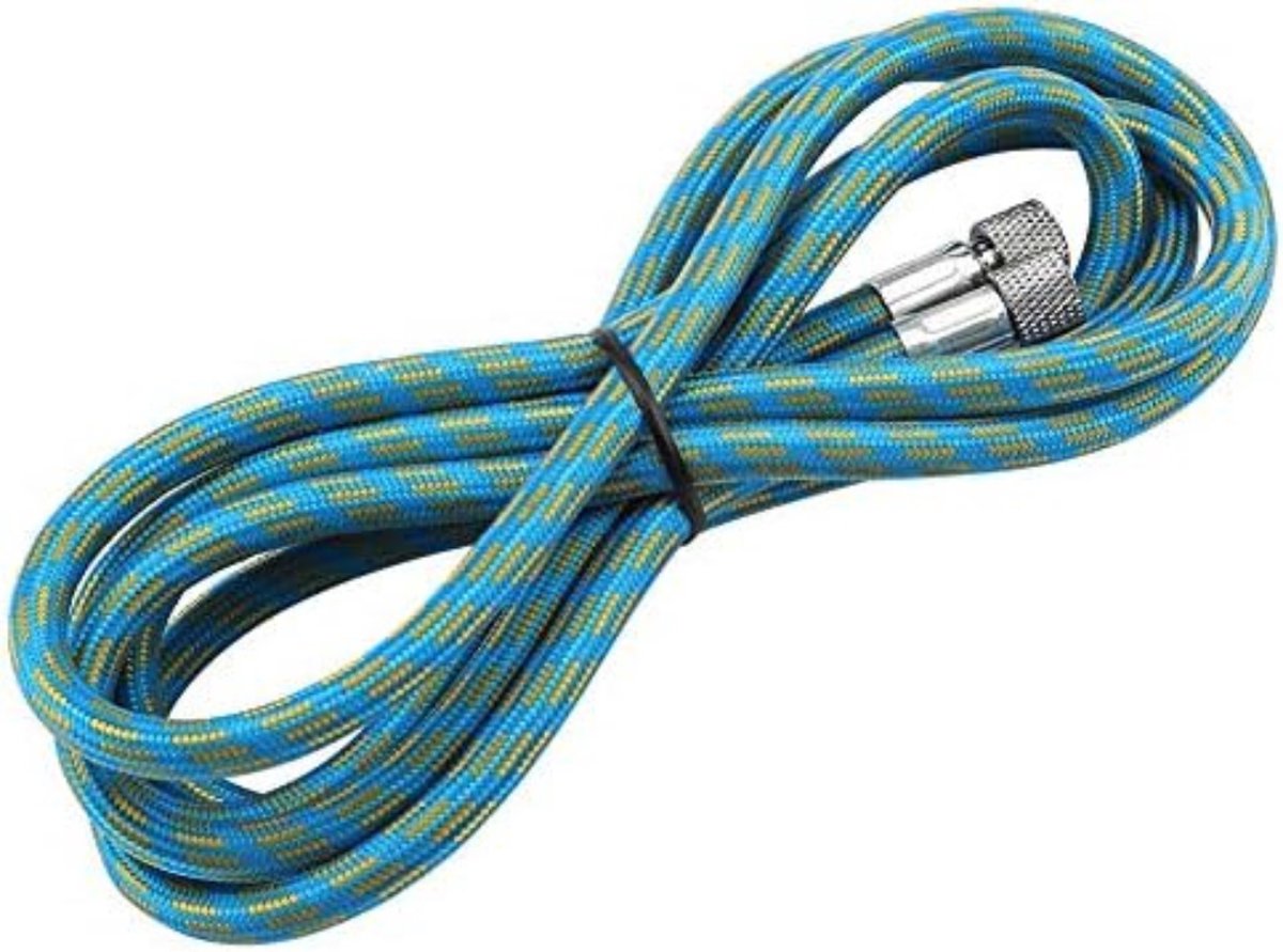 Compressor slang Compressorslang Persluchtslang Compressor luchtslang 5 m lang 6 mm ID X 11 mm AD met 1 4 inch Zwart