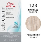 Wella Color Charm Toner - T28 - Natural Blonde - Wella toner - Haartoner - Asblond - Anti yellow