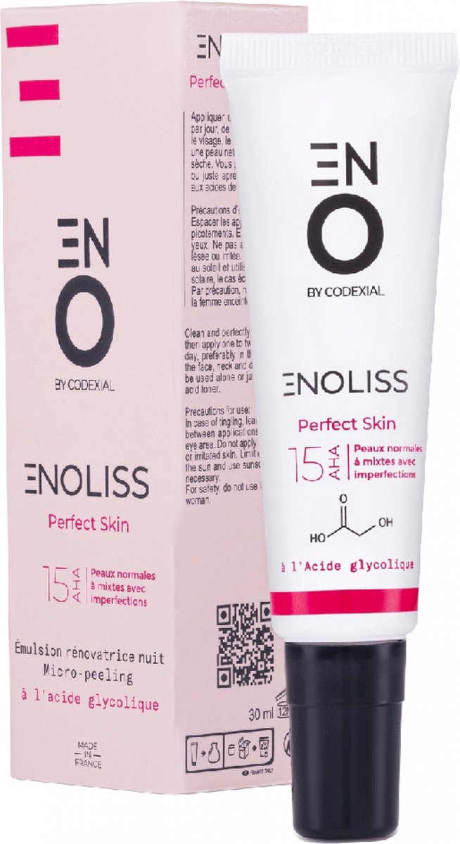 Codexial Enoliss Perfect Skin 15 AHA Renovating Night Micro-Peeling Emulsion 30 ml