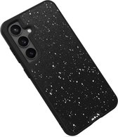 Mous Geschikt voor Samsung Galaxy S24 Plus - Geschikt voor Mag Limitless 5.0 gespikkelde stof hoesje - Zwart