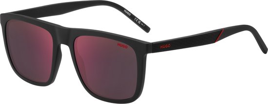 Hugo By Boss Hg 1304/S Rechthoekig Kunststof Met spiegelglazen Heren Zonnebril van HUGO — afbeelding 5