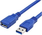 USB Verlengkabel 3.0 – USB Kabel/USB Extender – USB 3.0 - Male naar Female – 1 meter