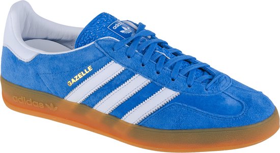 Adidas Gazelle Indoor H06260, Mannen, Blauw, Sneakers, maat: