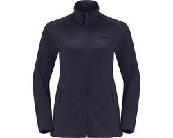 Jack Wolfskin Baiselberg FZ W - Graphite - Outdoor Kleding - Fleeces en Truien - Fleece