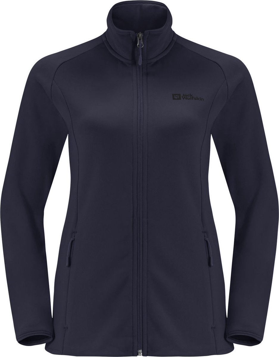 Jack Wolfskin Baiselberg FZ W - Graphite - Outdoor Kleding - Fleeces en Truien - Fleece