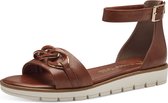 MARCO TOZZI MT Vegan, Soft Lining + Feel Me - insole Dames Sandalen - COGNAC - Maat 41