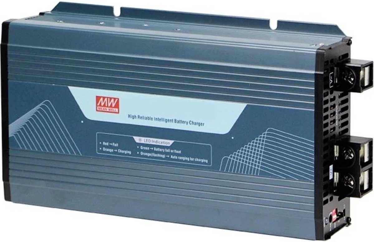 Mean Well Blybatteri-oplader NPB-450-24 24 V Ladestrøm (max.) 13,5 A