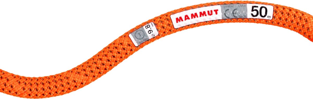 Mammut 9.8 Crag Dry Rope 50 m.