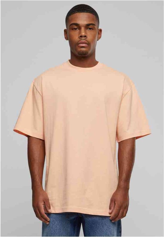 Urban Classics - Tall Heren T-shirt - L - Roze