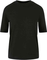 Urban Classics - Classy Dames T-shirt - L - Zwart