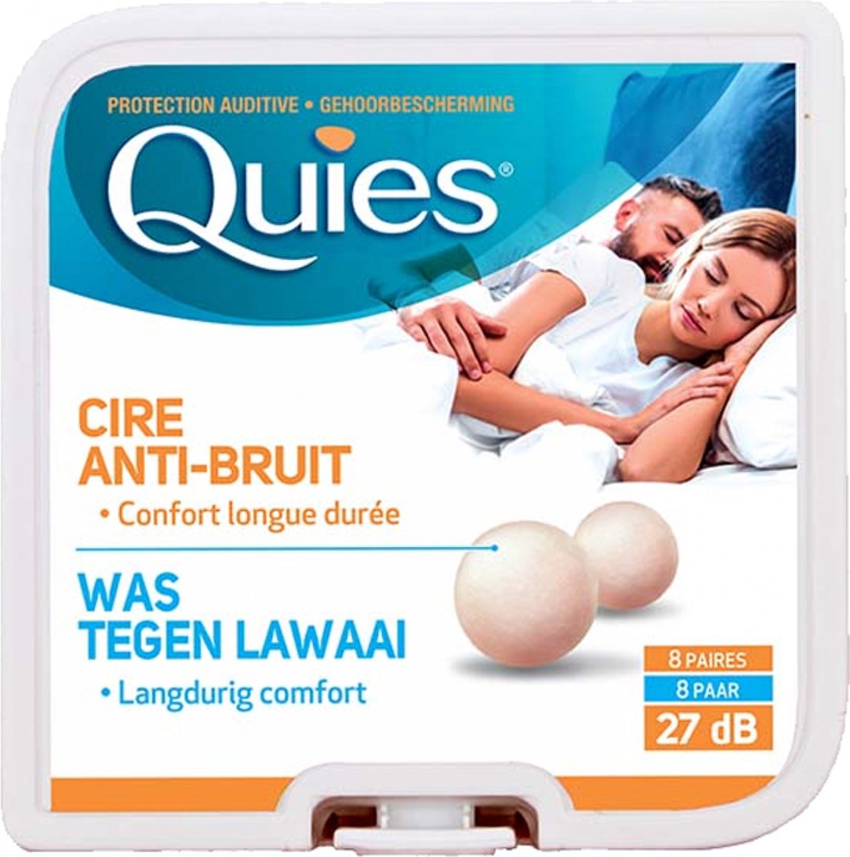 Goedkoopste Quies Oordoppen Was A/lawaai 8 Paar