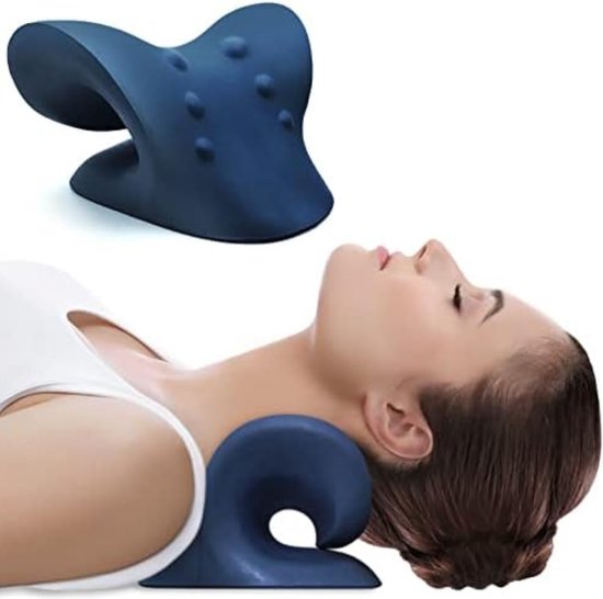 Foto: Velox nek stretcher neck releaser donkerblauw