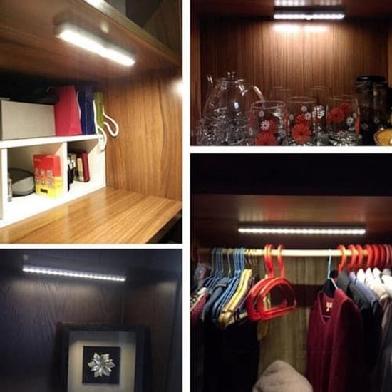 Lampe LED sans fil à piles avec détecteur de mouvement - 200Lm - 5000K