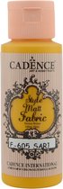 Cadence Style Mat Textielverf 59 ml Geel