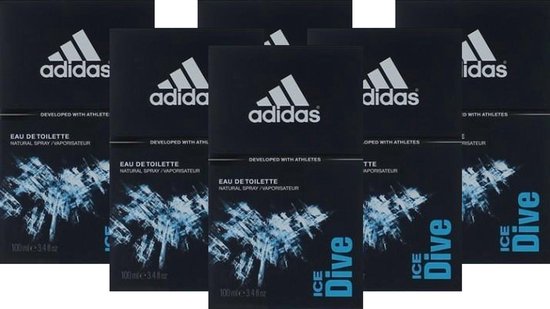 Adidas Ice Dive -Eau de toilette - 6 x 100 ml