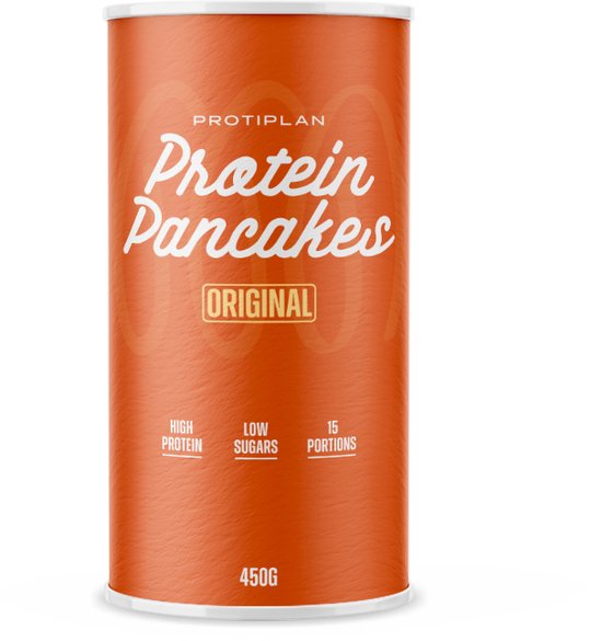 Protiplan | Protein Pancake Original | Koker | 450 gram (15 porties) | Snel afvallen zonder hongergevoel!