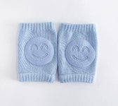 New Age Devi - Bescherm je baby met Kruipbeschermer - Knie-, Elleboog- en Beenwarmer - Gemaakt van Katoen - In Blauw
