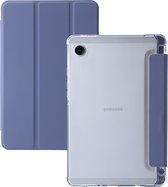 Geschikt Voor Samsung Galaxy Tab A9 Hoes - A9 Variant Case - 8.7 inch A9 Hoesje - Folio Case Cover - Shockproof - Met Autowake - Met Standaard - Hoesje Met Pencil Houder - Dun - Lavendel